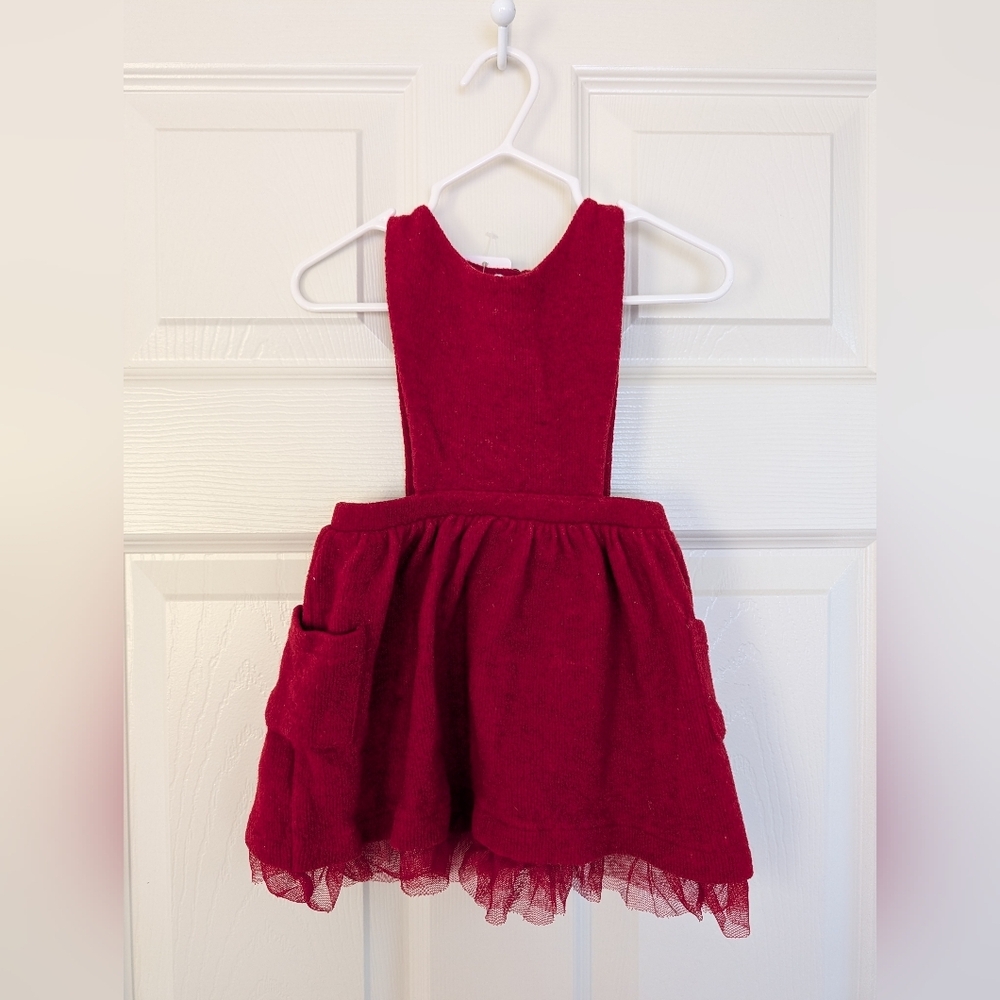 Zara Kids Casual Dress in Deep‎ Red